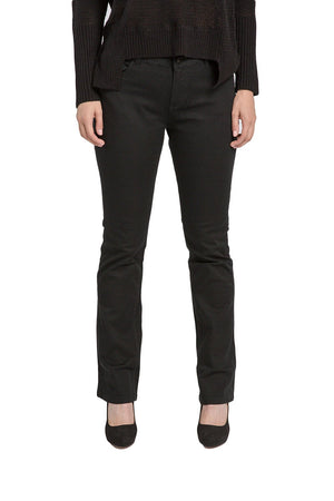 Miss Halladay Women's Black Stretch Denim Skinny Bootcut Jeans Midrise