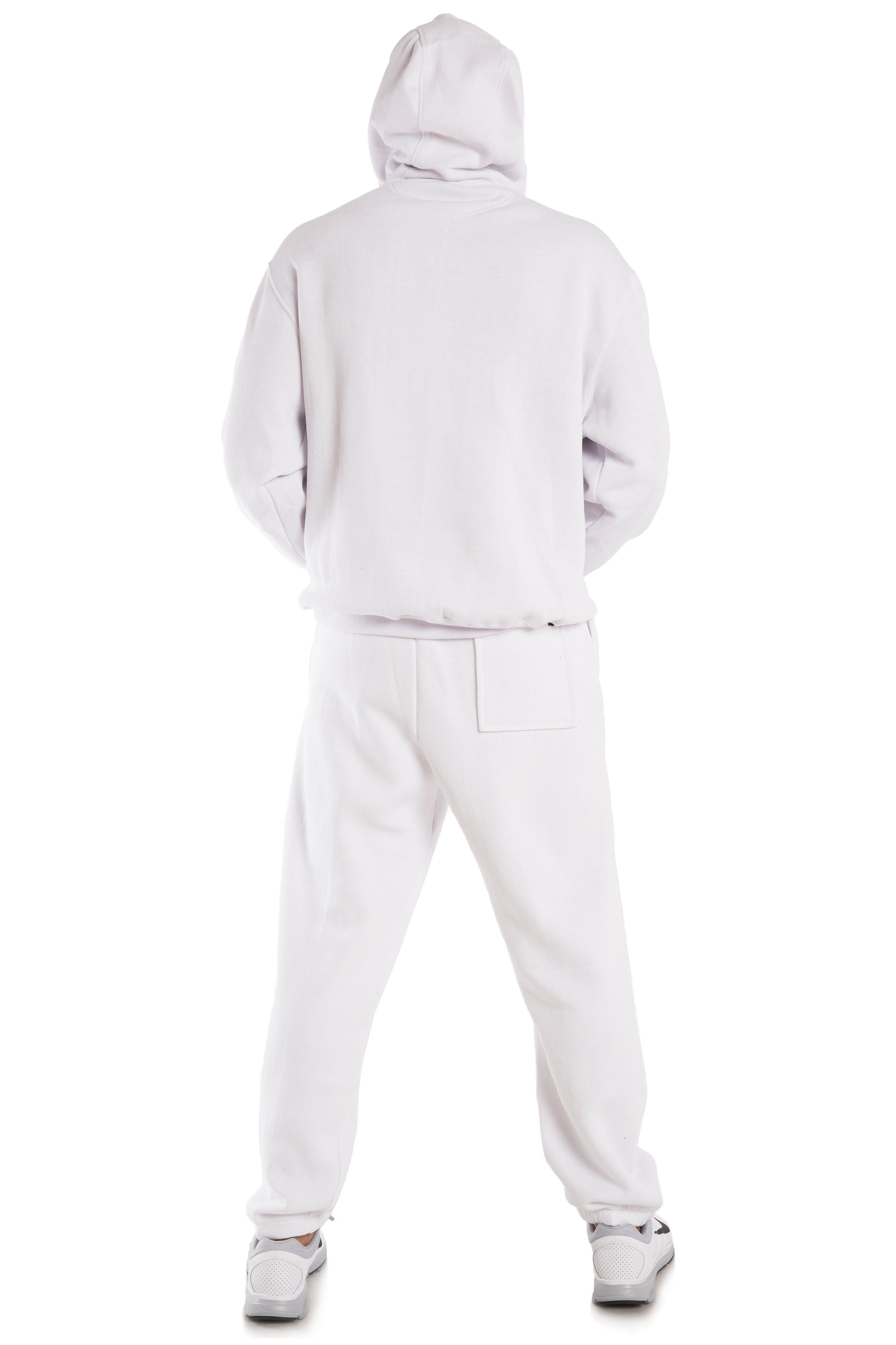 Vibes Man's Fleece Pullover Hoodie Sweatshirt With Kangaroo Pocket
