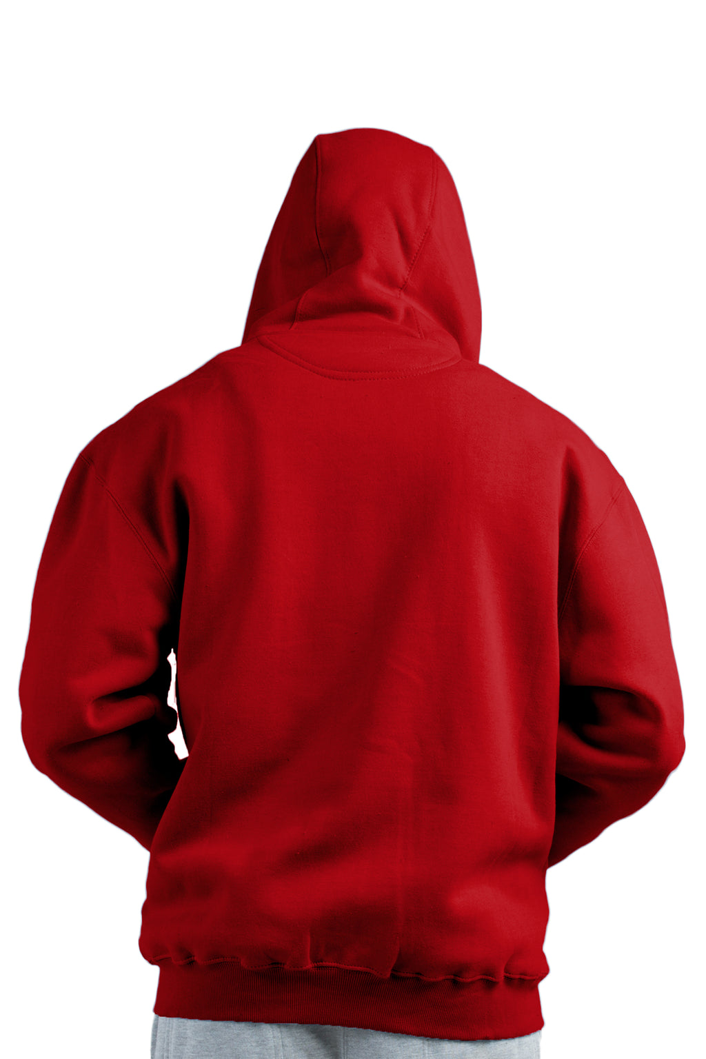 Vibes Men's Fleece Zip Up Hoodie Jackets Kangaroo Pockets Rib Bottom