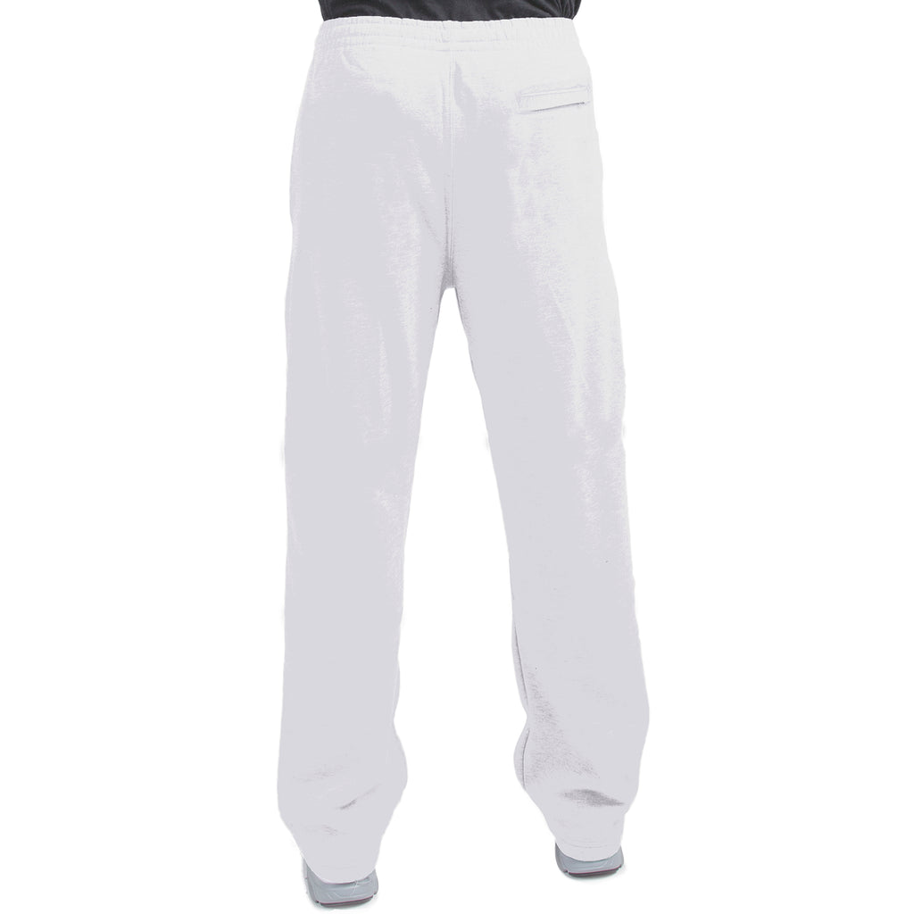 Vibes Men's Cargo Zipper Pocket Sweatpants Adjustable Bungee Cord open bottom