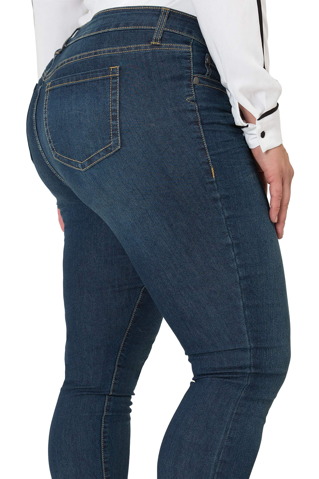 Miss Halladay Plus Size Women's Midrise Skinny Jeans
