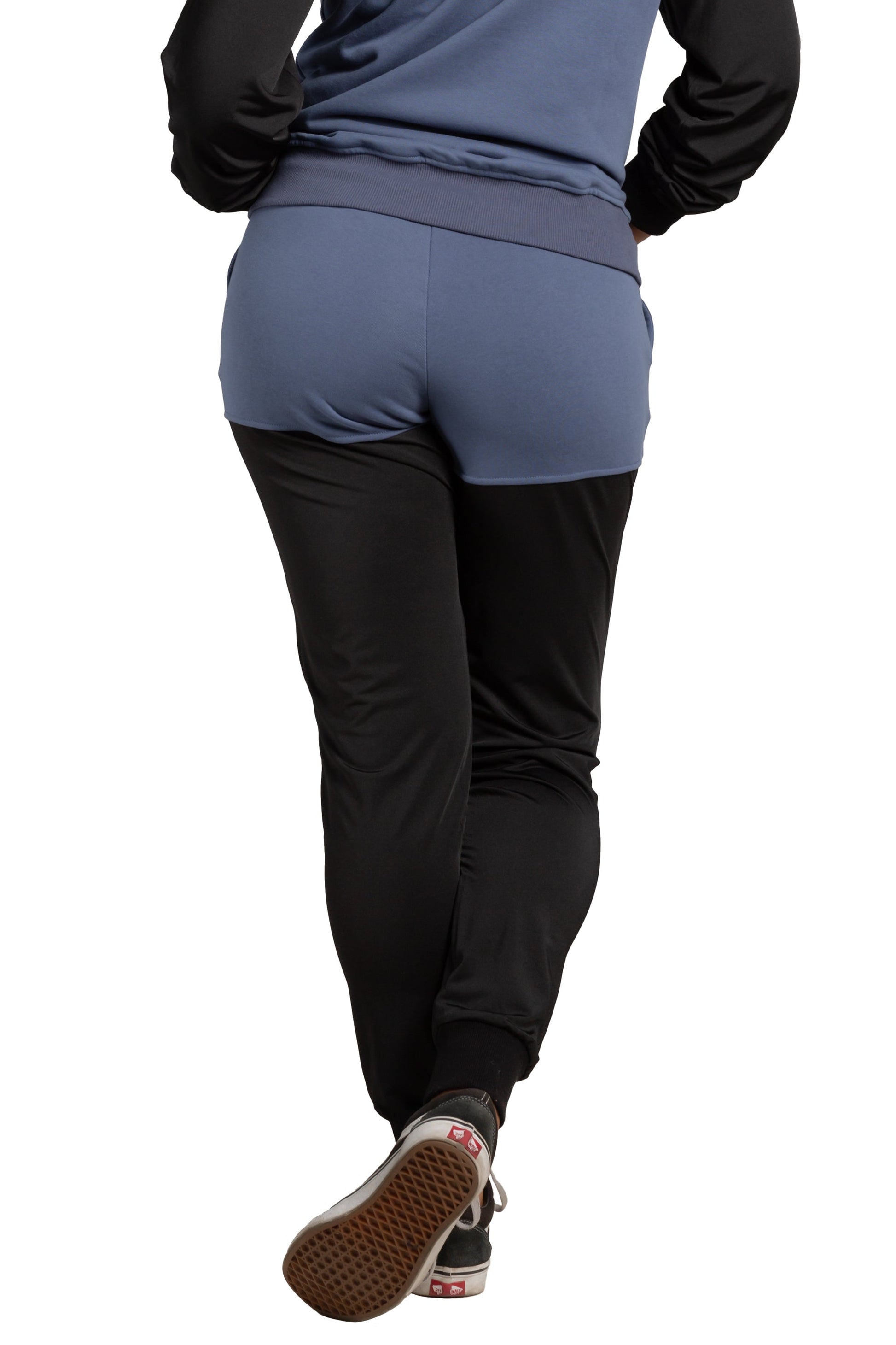 Poetic Justice Women's Contrast Blocked Jogger