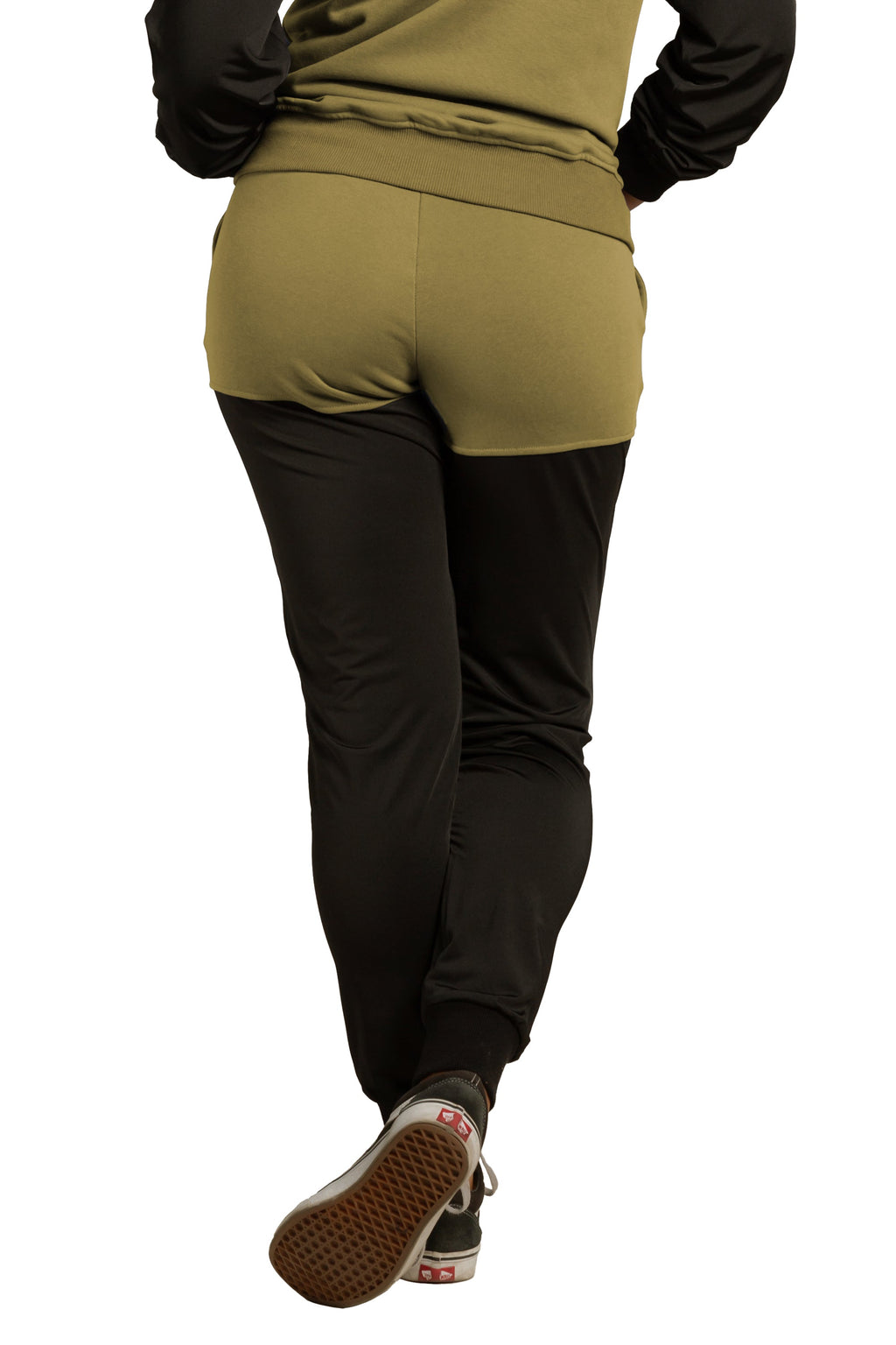 Poetic Justice Women's Contrast Blocked Jogger